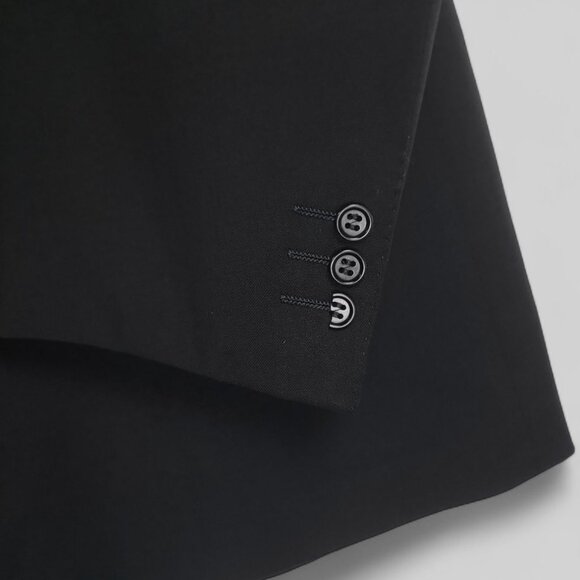 Vintage Canali 46L-48L Double Breasted Virgin Wool Sports Coat Blazer - Picture 7 of 12